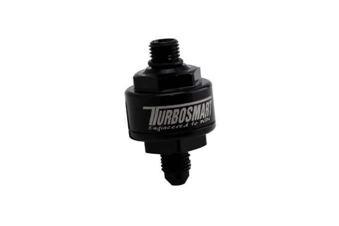 Turbosmart -8AN Flare to -8AN ORB Male Straight - Clear - TS-JO-0808-CL