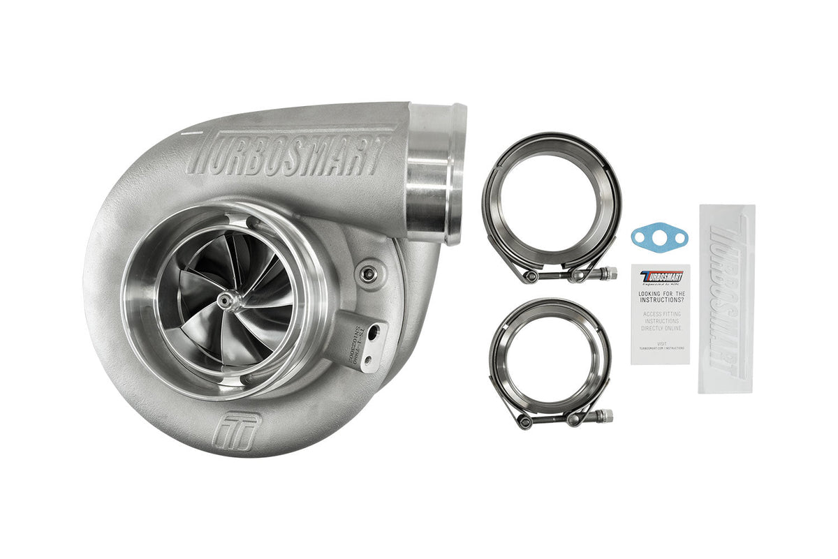 Turbosmart 7880 Pro T4 Divided 1.15AR Externally Wastegated Water Cooled TS-2 Turbocharger - TS-2-7880CP-D4115E