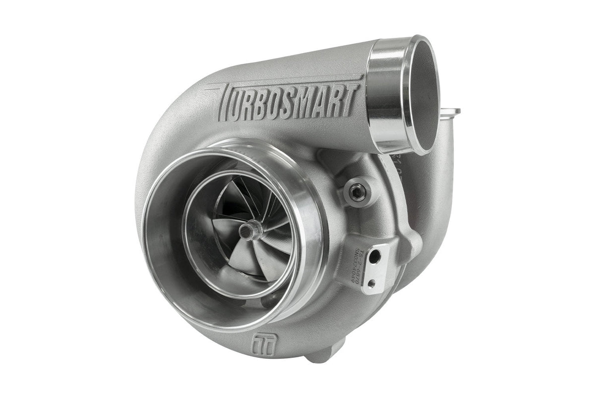 Turbosmart TS-2 Turbocharger (Water Cooled) 6870 Kompact T4 (Reverse Rotation) 0.82AR External WG - TS-2-6870B-T4082E-RR