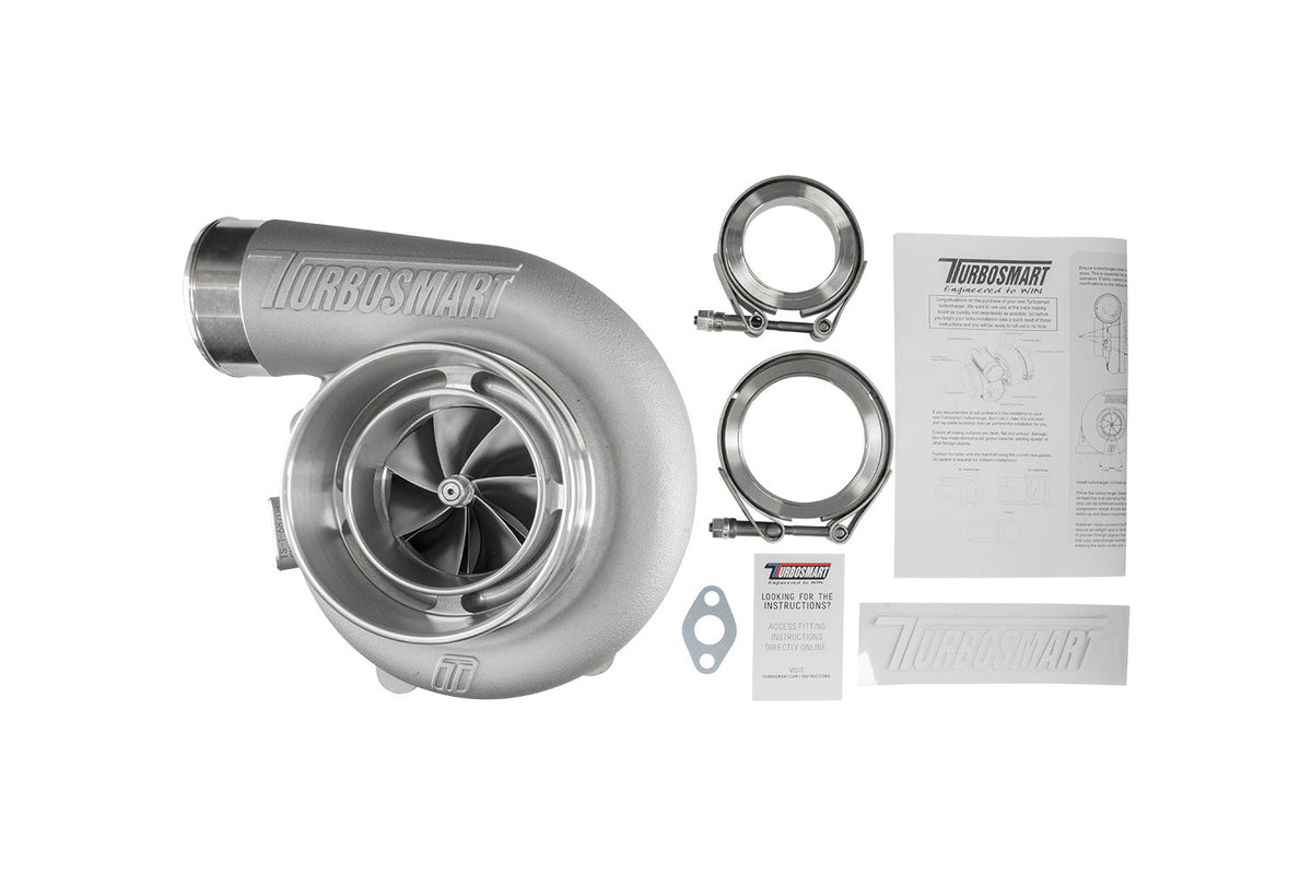Turbosmart 6870 Pro T4 Divided 1.28AR Externally Wastegated TS-1 Turbocharger - TS-1-6870CP-D4128E