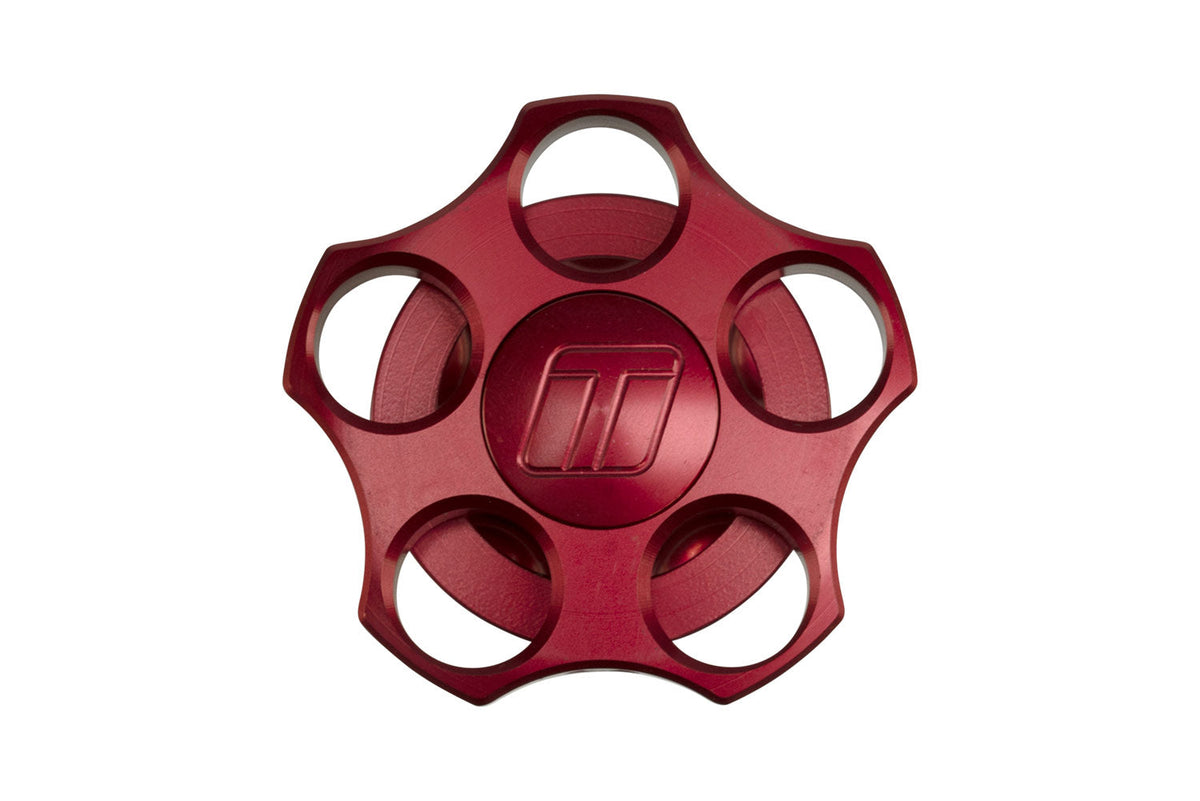 Turbosmart Ford Mustang/Ranger/F150 Notch Oil Cap - Red - TS-0891-0674