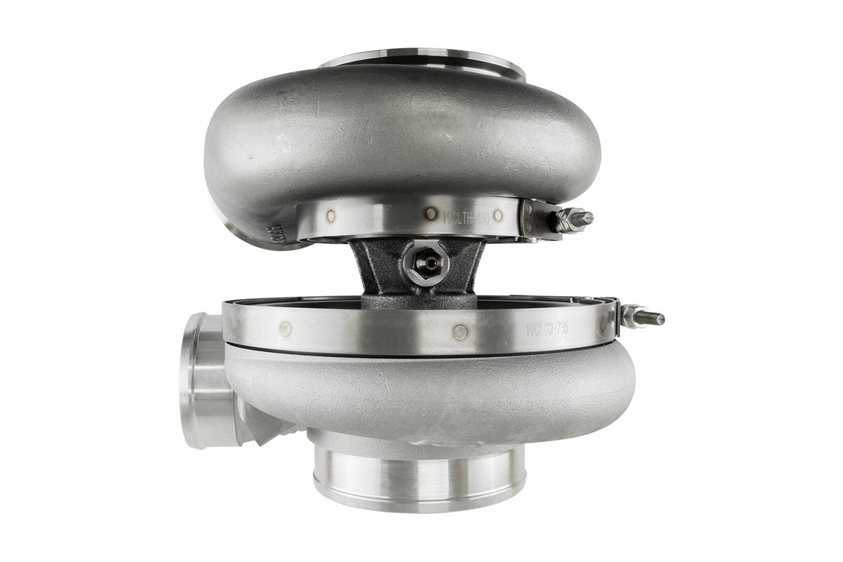 Turbosmart 7880 Pro T4 Divided 1.28AR Externally Wastegated Water Cooled TS-2 Turbocharger - TS-2-7880CP-D4128E