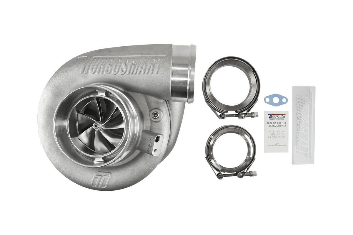 Turbosmart 7275 T4 1.24AR Externally Wastegated Water Cooled TS-2 Turbocharger - TS-2-7275C-T4124E