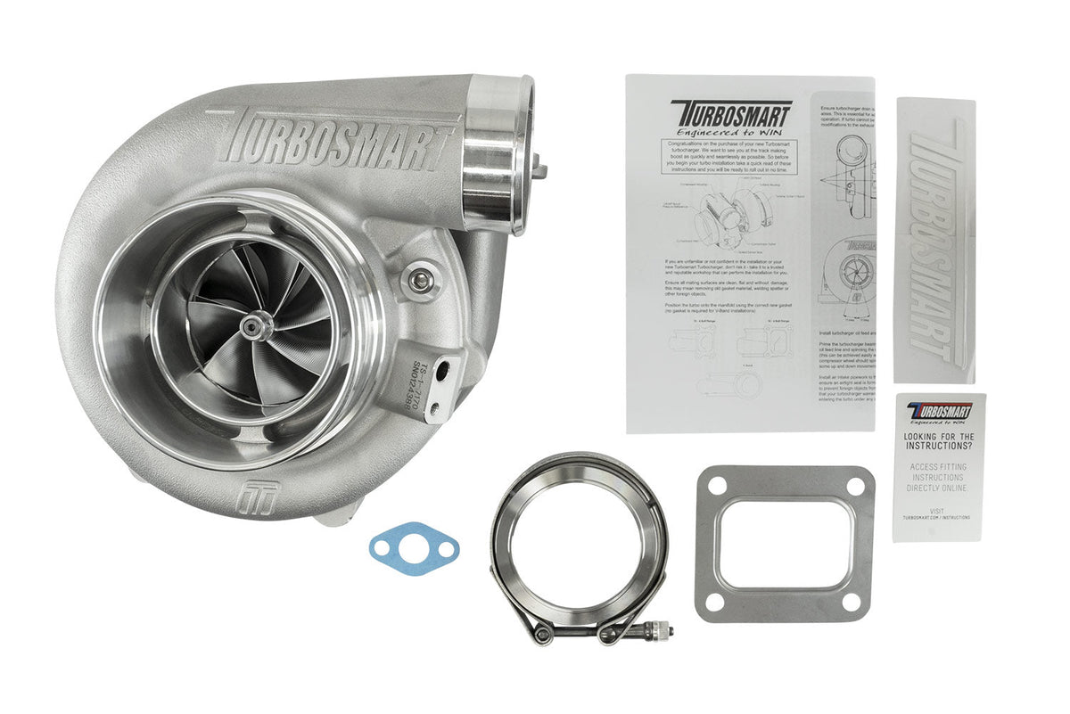 Turbosmart TS-1 Turbocharger 7170 D4 1.00AR Externally Wastegated - TS-1-7170B-D4100E