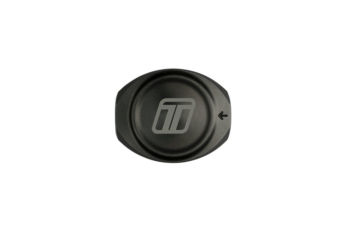 Turbosmart 10um 8AN Fuel Filter Canister - Black - TS-0402-1232