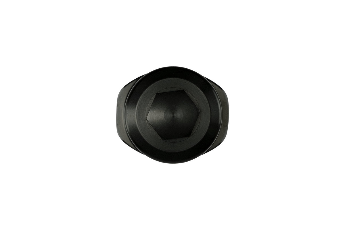 Turbosmart 10um 8AN Fuel Filter Canister - Black - TS-0402-1232