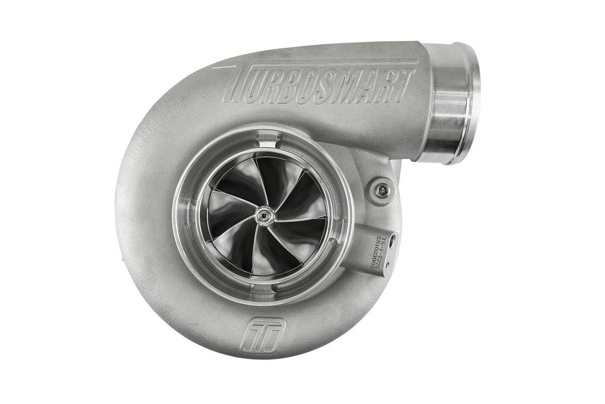 Turbosmart 7275 Pro T4 1.24AR Externally Wastegated Water Cooled TS-2 Turbocharger - TS-2-7275CP-T4124E