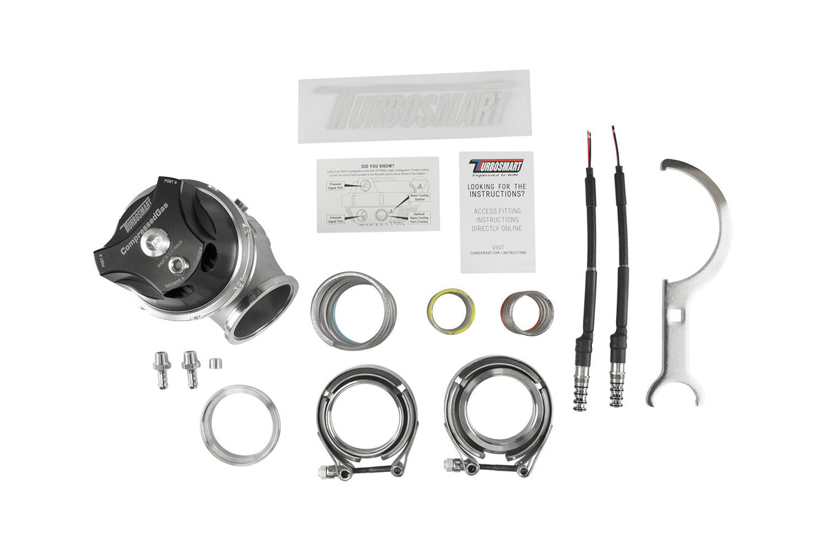 Turbosmart GenV WG45 HyperGate45 7PSI Compressed Gas (Solenoid) - Black - TS-0553-1252