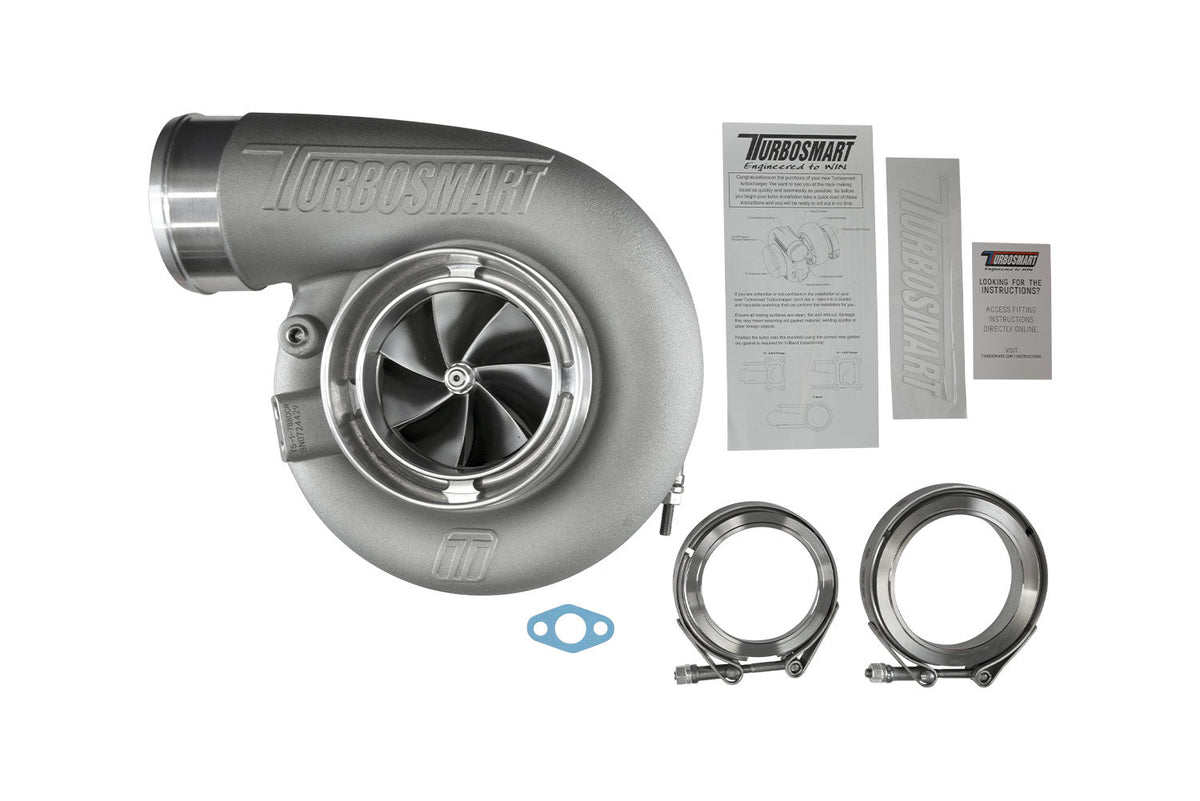 Turbosmart 7880 Pro T4 0.96AR Externally Wastegated Water Cooled TS-2 Turbocharger - TS-2-7880CP-T4096E