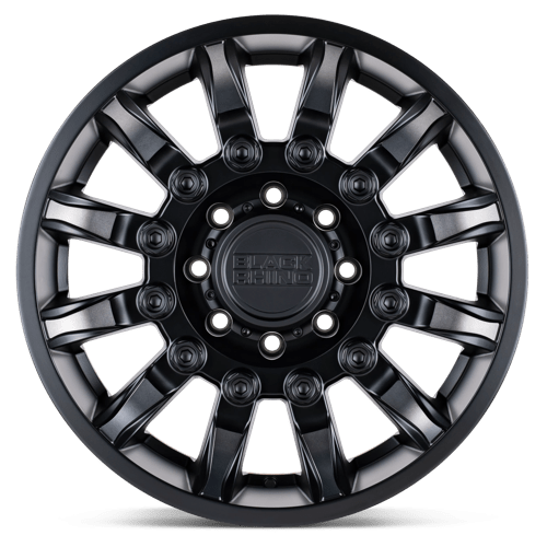 Black Rhino Hard Alloys Mission 18X9 6X139.7 -18MM Matte Black W/ Machined Tint
