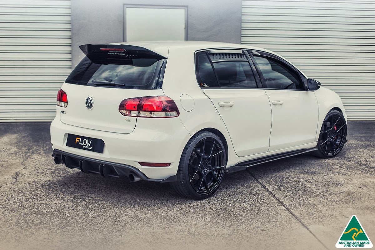 Volkswagen MK6 Golf GTI &amp; R Rear Spoiler Extension