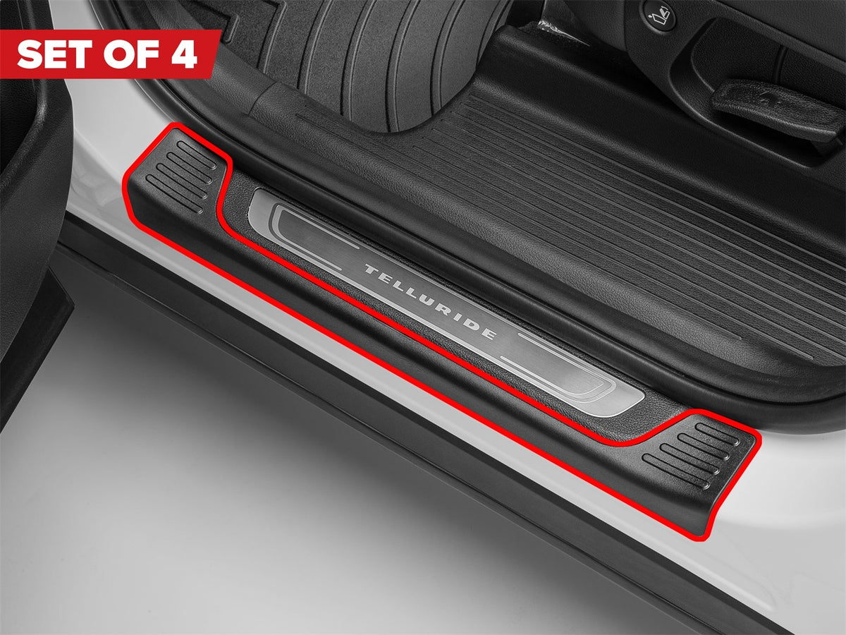 Weathertech - Sill Protector - 4 Door Set Black 20-25 Kia Telluride - ST065K1