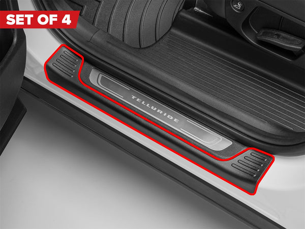 Weathertech - Sill Protector - 4 Door Set Black 20-25 Kia Telluride - ST065K1
