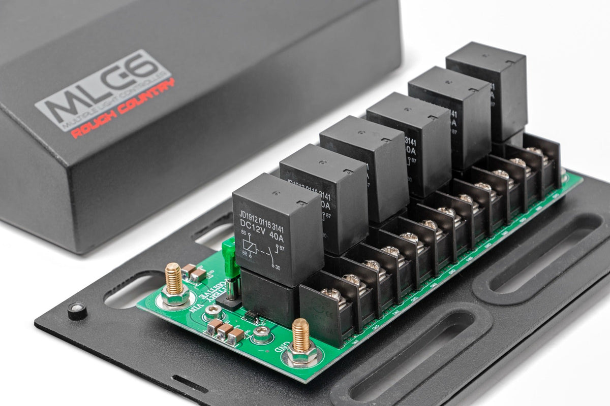 Clearance -Rough Country - MLC-6 | Multiple Light Controller | For Ford Bronco Equipped With Factory Switches (2021+)