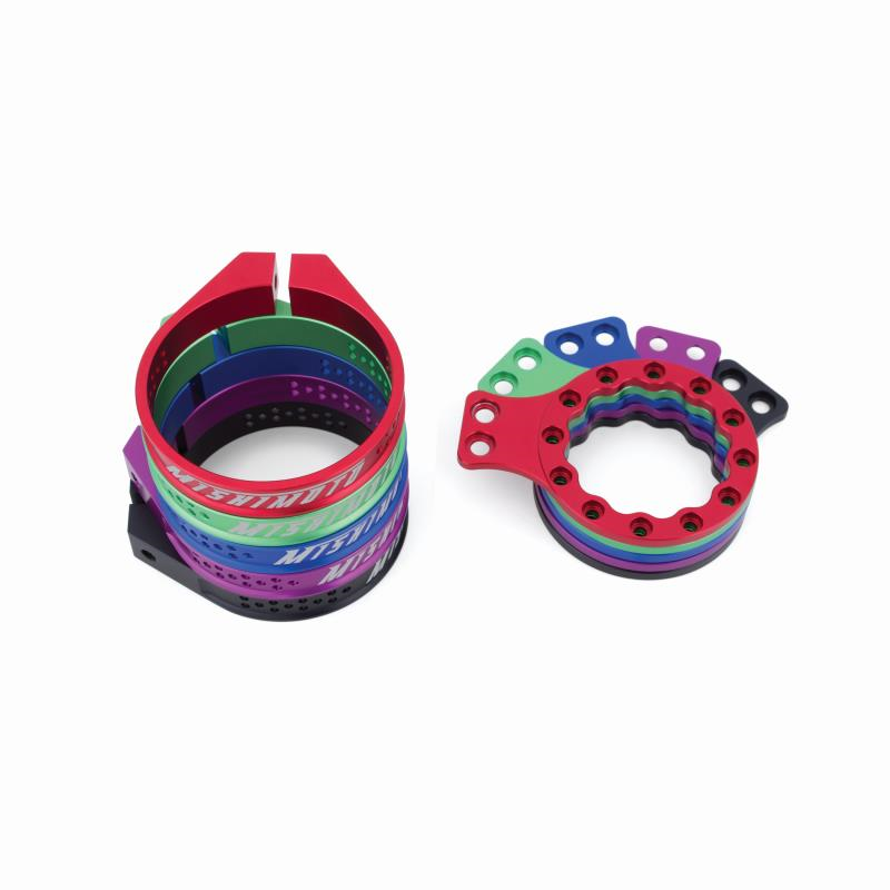 Mishimoto PTFE Braided -8AN 3ft Hose Black - MMSBH-0836-PB by Mishimoto - installed view