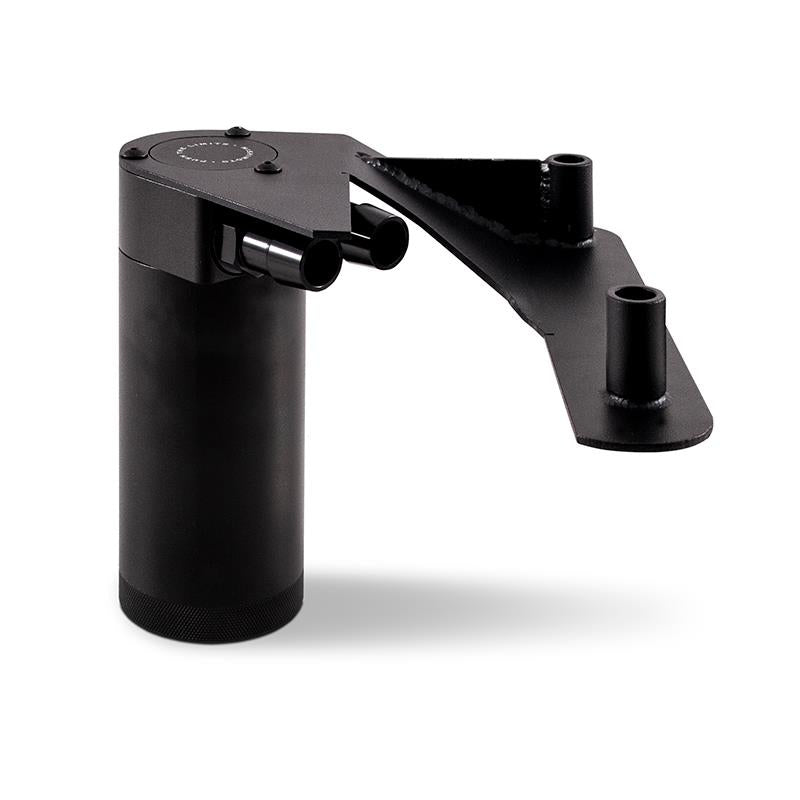 Mishimoto 16+ Nissan Titan XD Baffled Oil Catch Can Kit - Black - MMBCC-XD-16CBE2