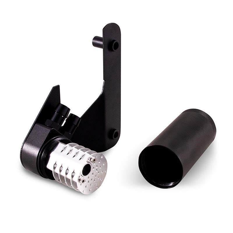 Mishimoto 16+ Nissan Titan XD Baffled Oil Catch Can Kit - Black - MMBCC-XD-16CBE2