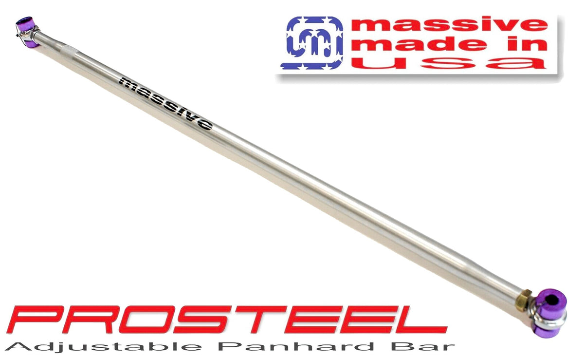 Massive Panhard PROSTEEL Rod 05-14Mustang GT 500 S197 3.7 4.0 4.6 5.0 5.4 - Massive Speed System