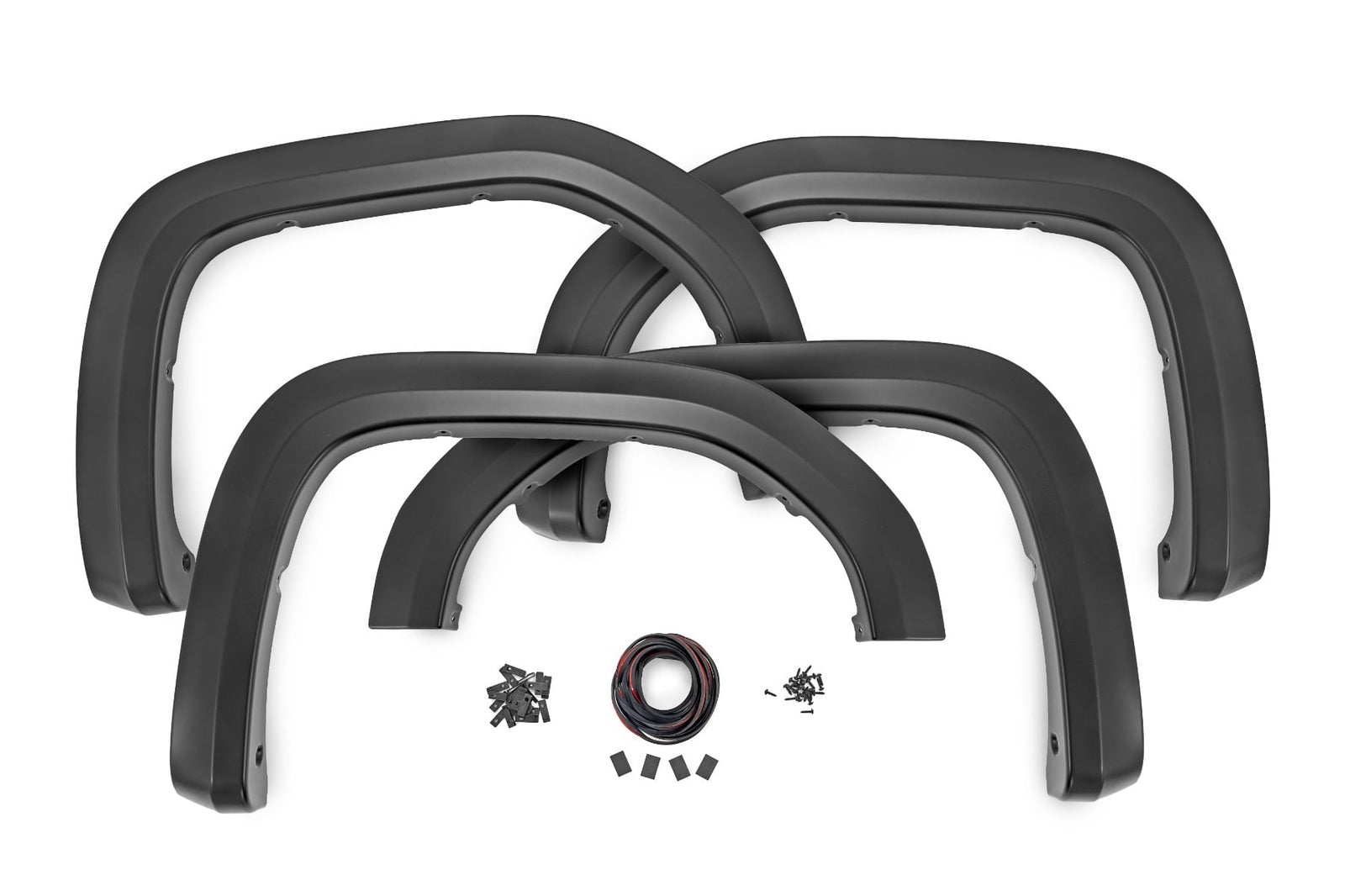 Rough Country - Sport Fender Flares - G42 Coastal Dune - GMC Sierra 1500 2WD/4WD (2019-2026) - S-G11911-G42