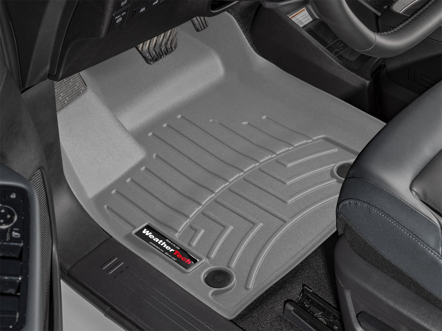 Weathertech - FloorLiner™ DigitalFit® Gray Front & Rear Set - 461969-1-2
