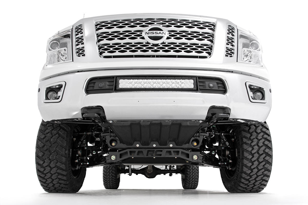 Rough Country - 6 Inch Lift Kit - Nissan Titan XD 4WD (2016-2024) - 87730 by Rough Country - angle view
