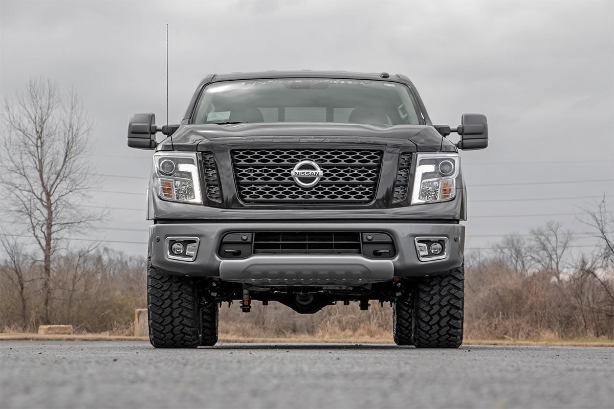 Rough Country - 3 Inch Lift Kit - N3 Struts & Shocks - Nissan Titan 4WD (2017-2024) - 83431 by Rough Country - alternate view