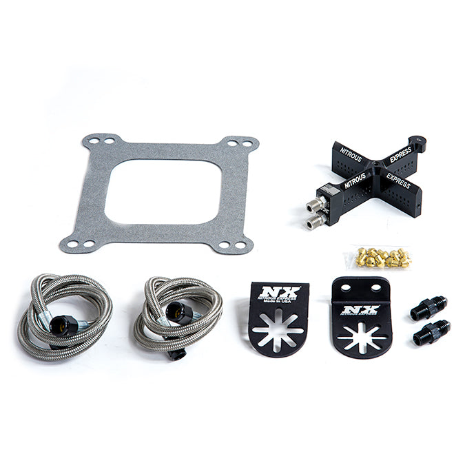 Nitrous Express Covert Crossbar Pro Power Plate Conversion (4150 Flange) 100-500HP - NX609C