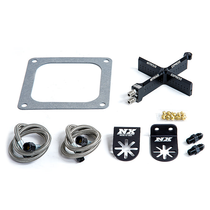 Nitrous Express Covert Crossbar 4500 Flange Stage 6 Plate Conversion 50-300HP - NX613C