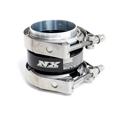 Nitrous Express 4in Single Body and Sleeve Black Nitrous Cannon w/NX Logo - NXDCANNON4