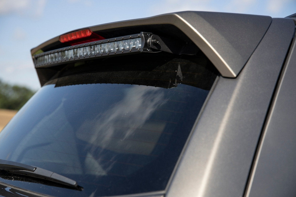 Rough Country - 30 Inch Black Series LED Light Bar - Curved - Single Row - 72730BL by Rough Country - close-up