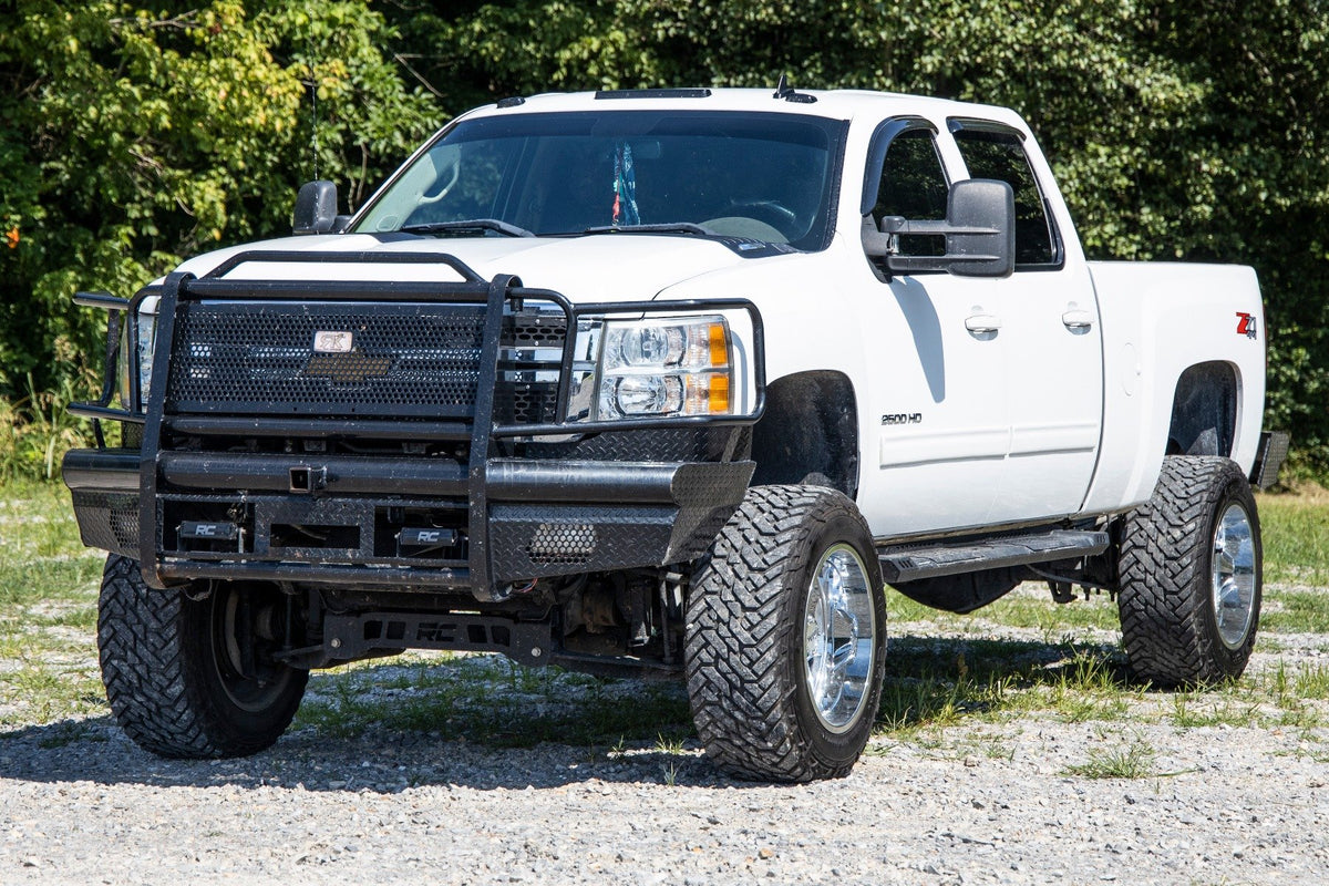 Rough Country - 7.5 Inch Lift Kit - Torsion Drop - Vertex - Chevy/GMC 2500HD/3500HD (11-19) - 10450 by Rough Country - angle 