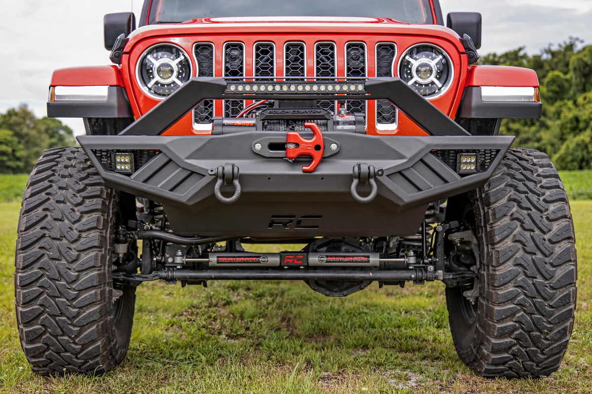 Rough Country - Winch Cleat (Red) - RS175R by Rough Country - angle view