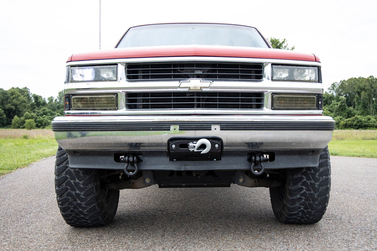 Tow Hook to Shackle Bracket | D-Ring Combo | Chevy C1500/K1500 Truck &amp; SUV (88-99)