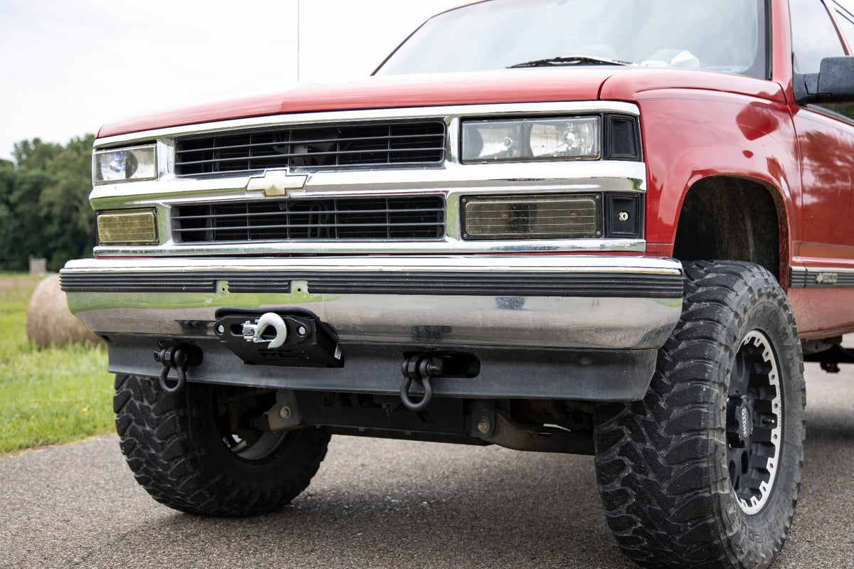 Tow Hook to Shackle Bracket | D-Ring Combo | Chevy C1500/K1500 Truck &amp; SUV (88-99)