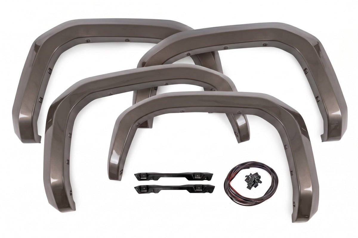 Rough Country - Sport Fender Flares - 4Z2 Mudbath - Toyota Tacoma 2WD/4WD (2024-2026) - O-T12421-4Z2