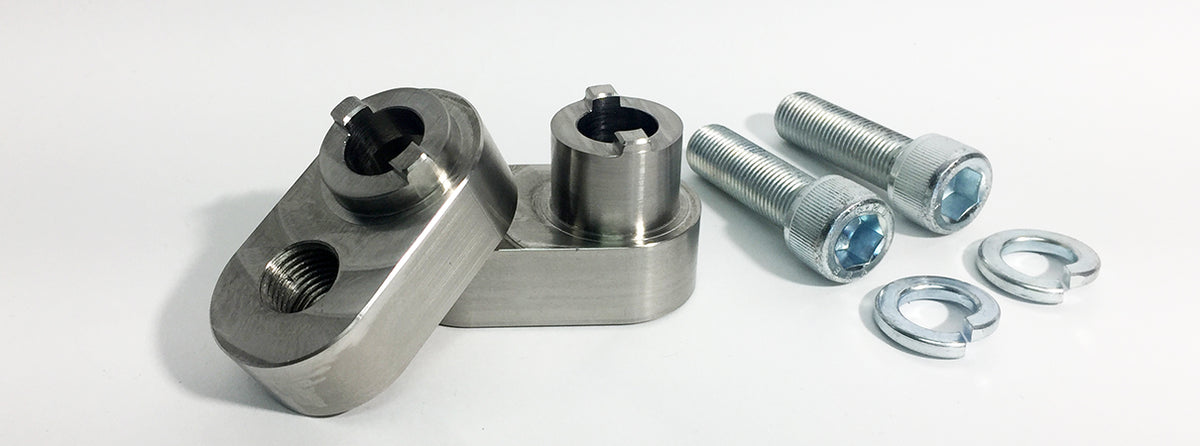 Offset Steering Rack Spacers for the AE86 AW11 TE72 KE70 etc..