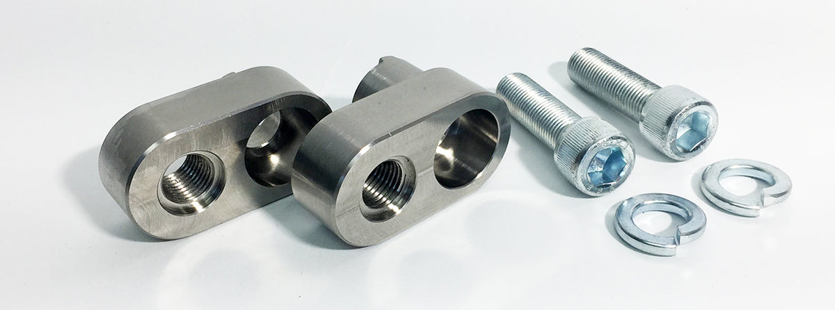Offset Steering Rack Spacers for the AE86 AW11 TE72 KE70 etc..