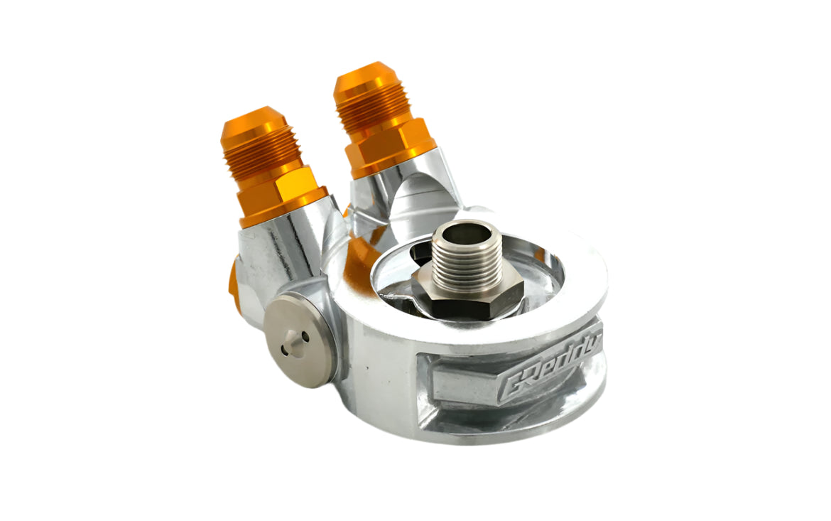 GReddy - Revised GReddy Std. Oil Cooler Block Adapter - Universal - 12401194