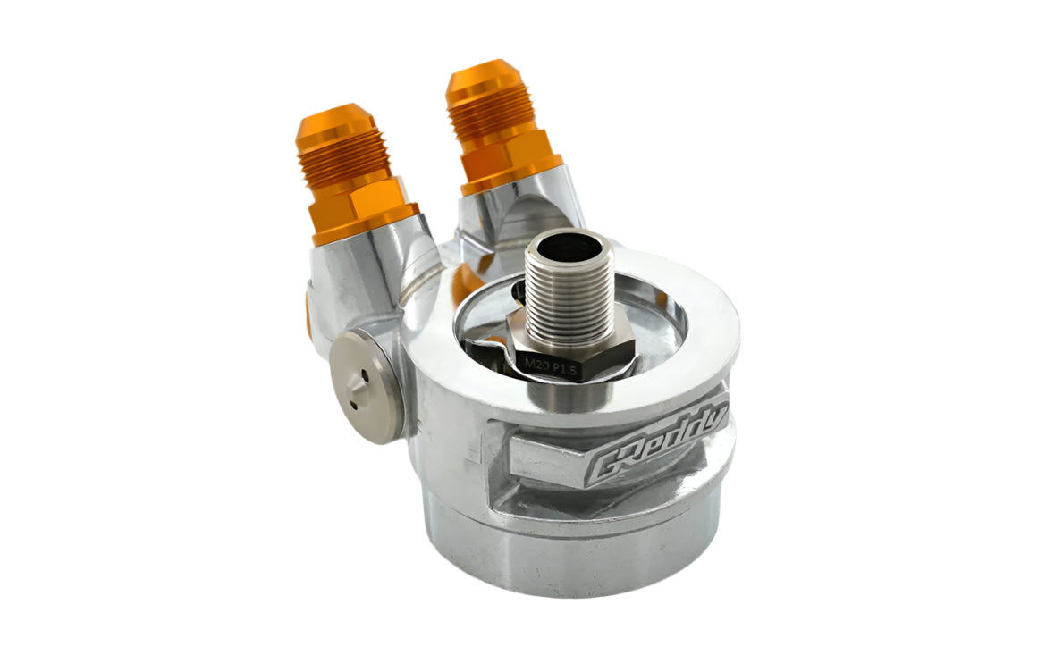 GReddy - Revised GReddy Std. Oil Cooler Block Adapter - Universal - 12401190