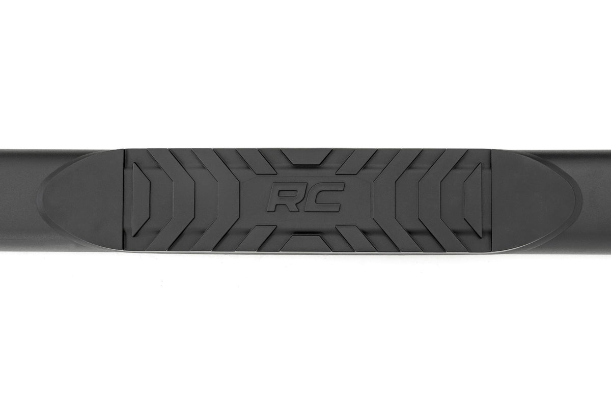 Oval Nerf Step | Double Cab | Black | Toyota Tacoma 2WD/4WD (2005-2023)