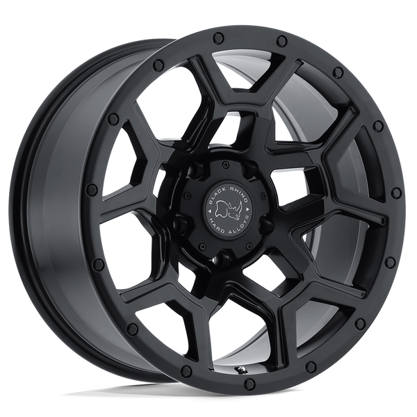 Black Rhino Overland 18X8 5X120 +35MM Matte Black