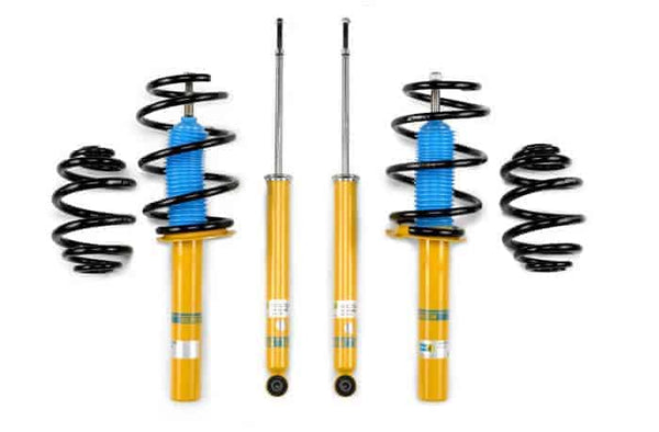 Bilstein B12 2002 Audi A4 Base Front and Rear Suspension Kit - 46-188472 for 2002-2008 Audi A4 - front view
