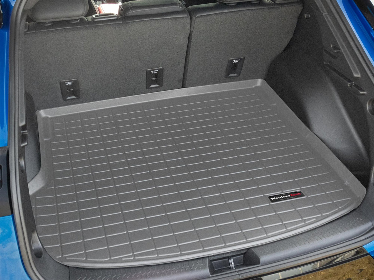 Weathertech - Cargo Liner w/Bumper Protector - Gray Behind 2nd Row Seating 24-26 Chevrolet Equinox-EV - 421793SK