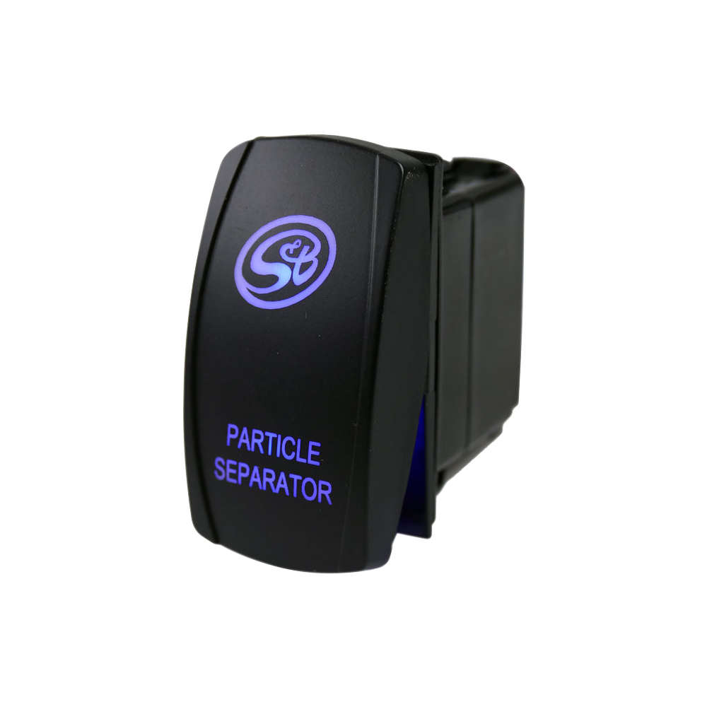 LED Rocker Switch w/ S&amp;B Logo for Particle Separator - HP1432-00