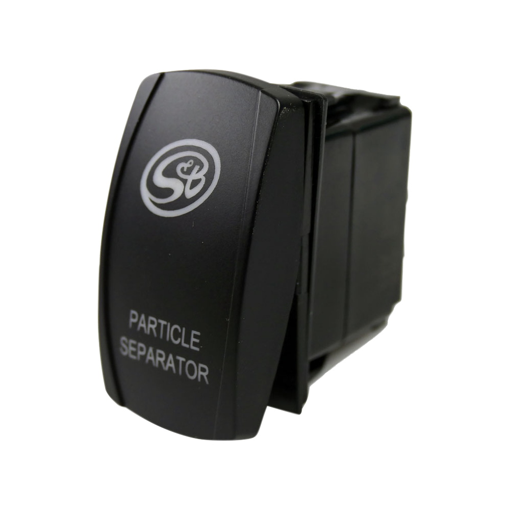 LED Rocker Switch w/ S&amp;B Logo for Particle Separator - HP1432-00