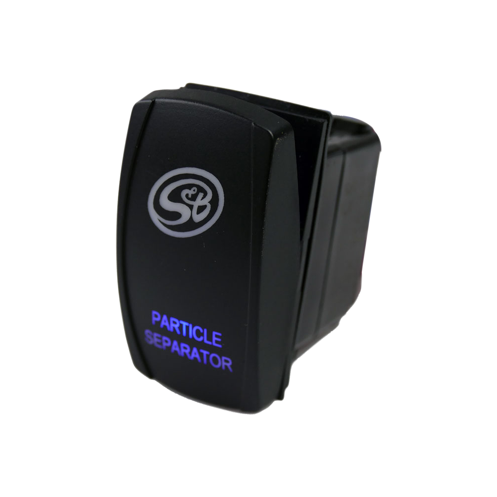 LED Rocker Switch w/ S&amp;B Logo for Particle Separator - HP1432-00