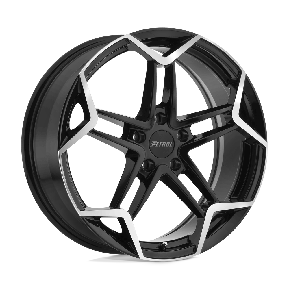 Petrol - P1A 19X8 5X100 72.1 +35 G-blk-mach
