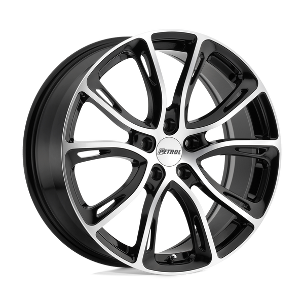 Petrol - PE P5A 19X8 5X4.5 76 G-blk Mach +40