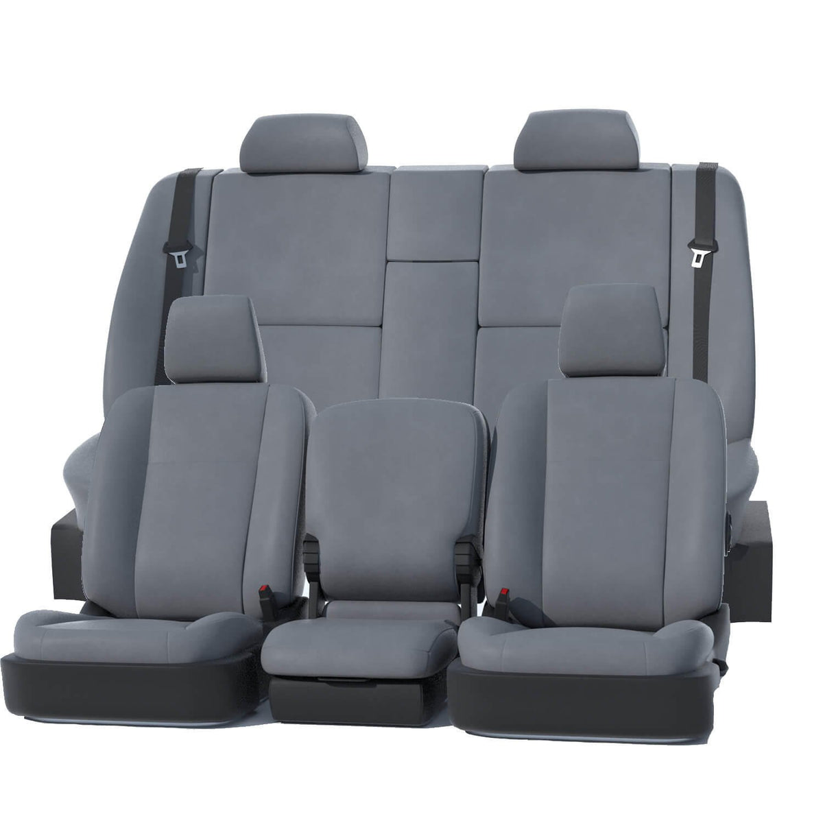 Covercraft 24-26 Toyota Grand Highlander Leatherette PrecisionFit Custom Second Row Seat Covers - GTT4578LTMG