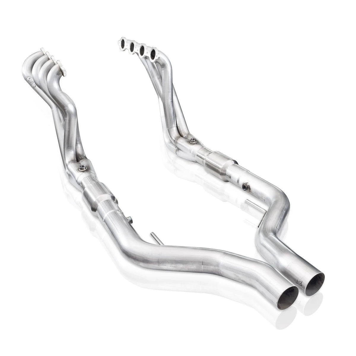 Stainless Works - 2008-09 Pontiac G8 Long Tube Header Kit - PG8HCATST